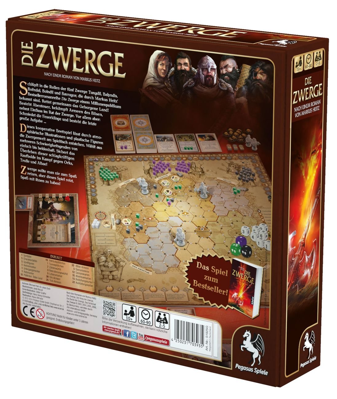 Pegasus Spiele 51925G - Die Zwerge