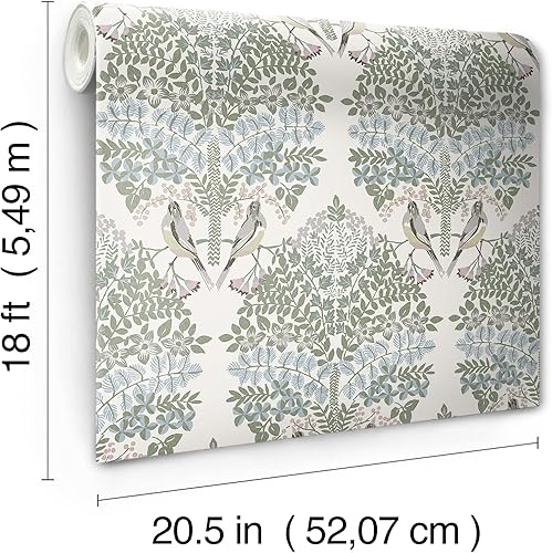 Miniatura 8 de RoomMates Papel tapiz autoadhesivo multicolor marfil