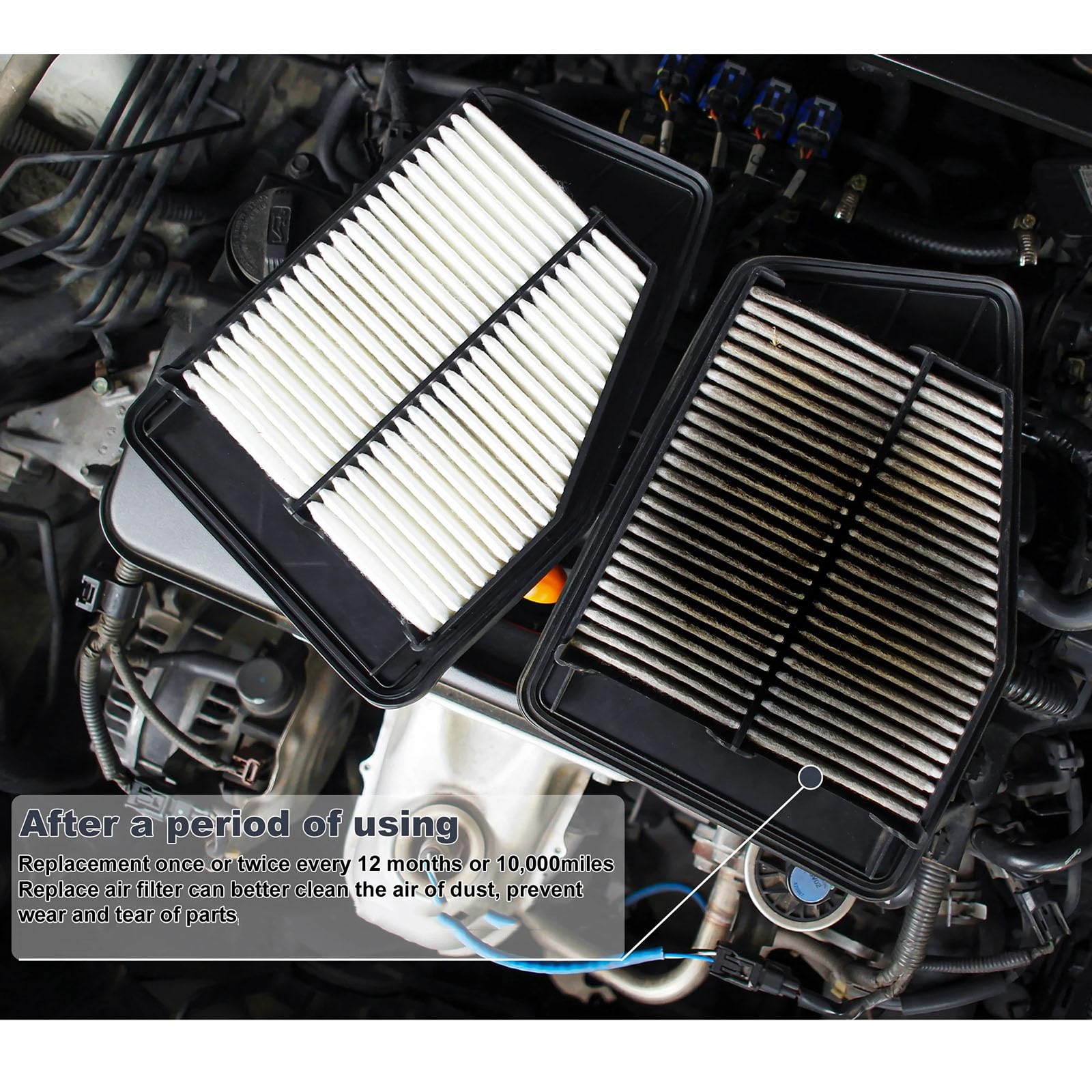 Filtro Aire para Hyundai Elantra 2017-2020, 1 Filtro de Aire del motor/28113F2000/28113F0000