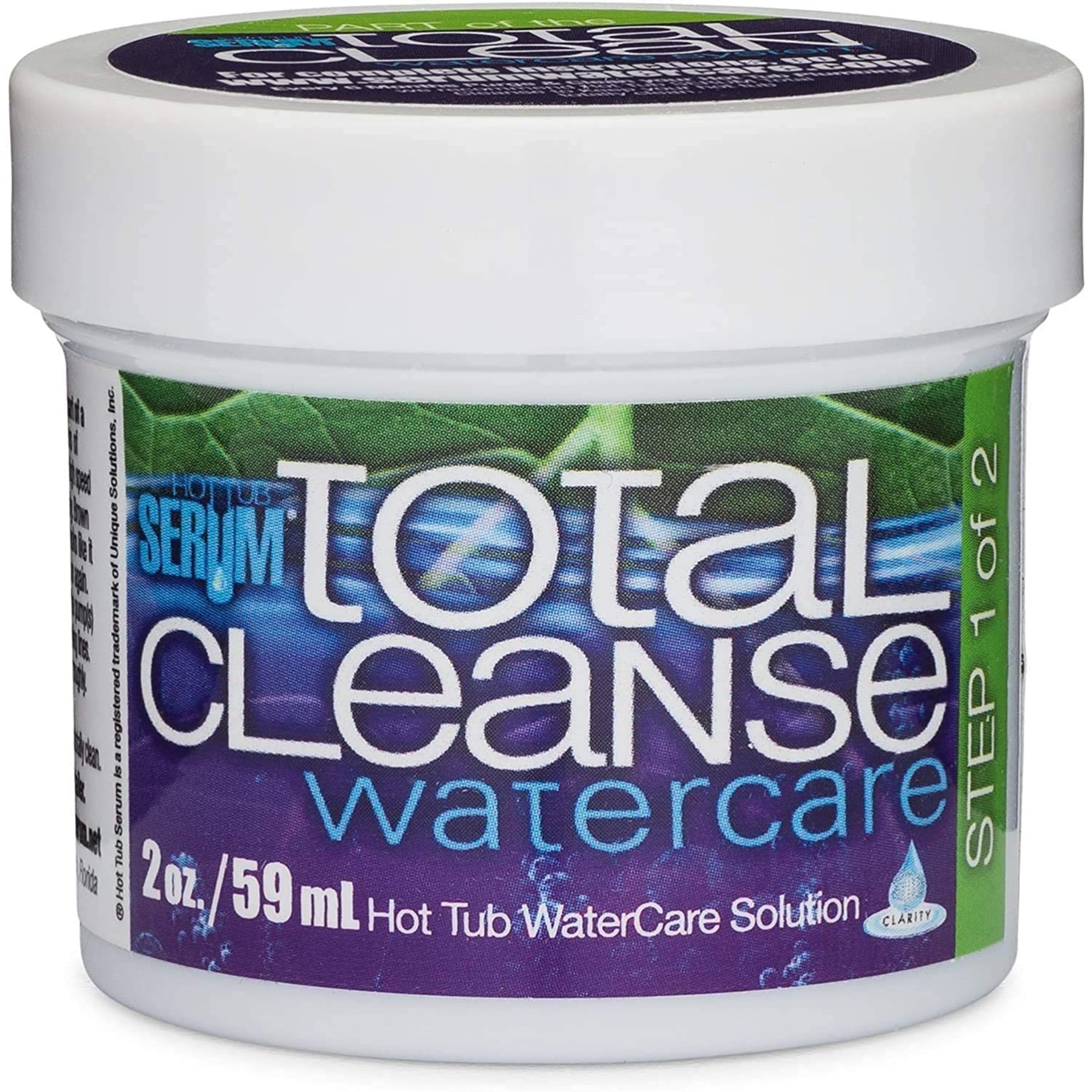 Hot Tub Serum Total Cleanse Hot Tub and Spa Cleaner - 2 Ounces