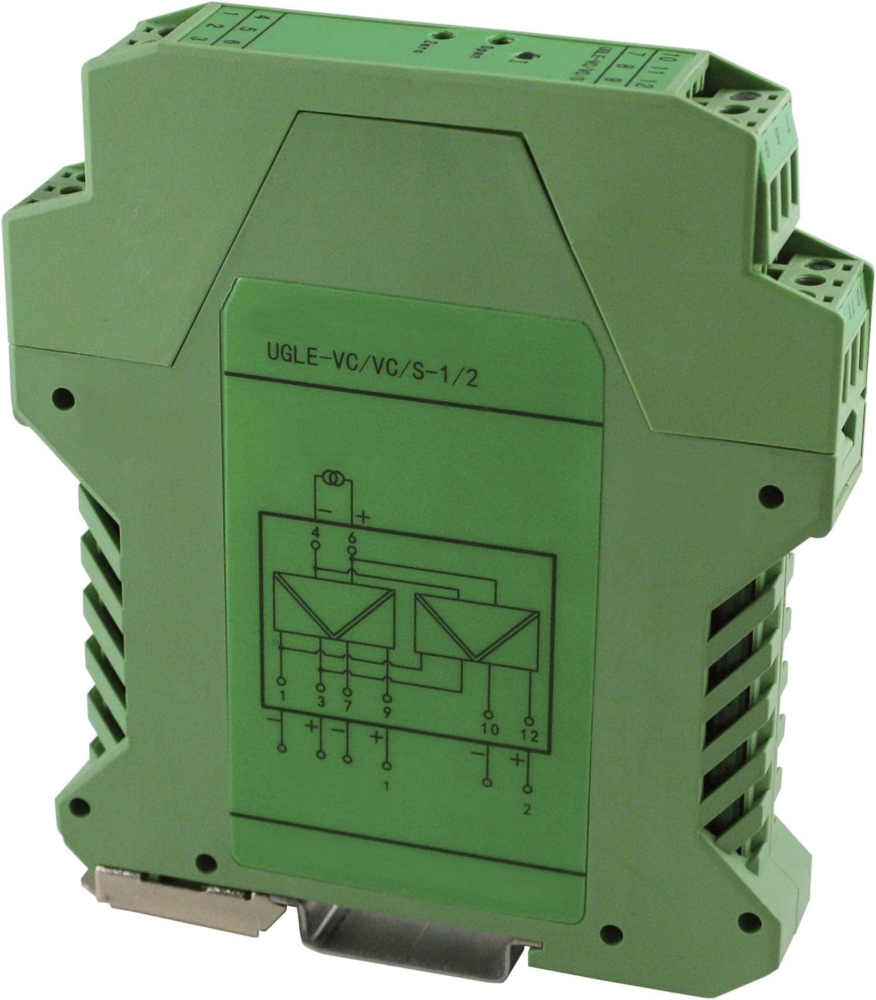 4-20mA Signal Splitter | 1 Input, 2 Isolated Outputs | 24V DC Powered | High Accuracy | DIN Rail Mount