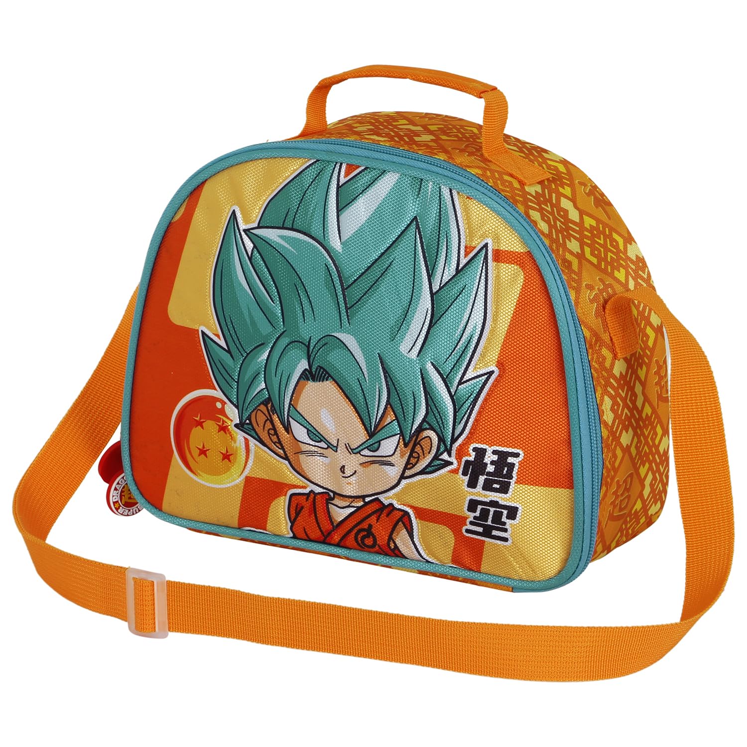 Dragon Ball Super-Lunch Bag, Multicolour, 25.5 x 20 cm