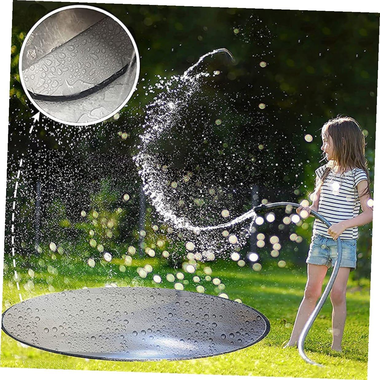 Fireproof Camping Fire Pit Mat Double-Sided Outdoor BBQ Deck Protector Pad for Grass and Patio Lightweight Portable Cushion for Charcoal Grills Smoke Stoves and Gas Cooktops