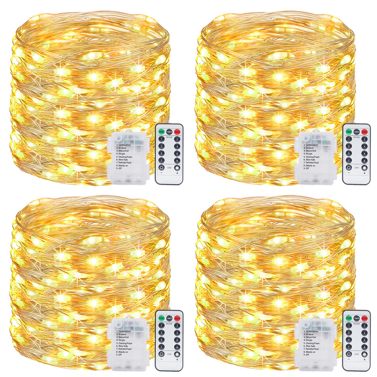 kolpop 4-Pack Fairy Lights