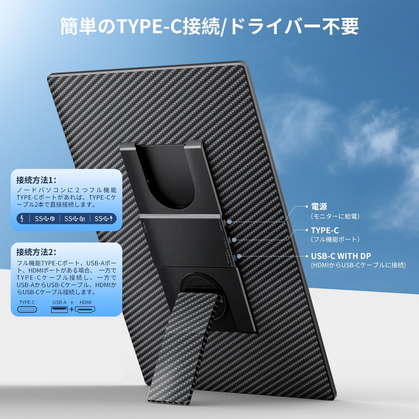 Amazon.co.jp: Laptomo S7 トリプルモニター 16インチ FHD 1080P IPS