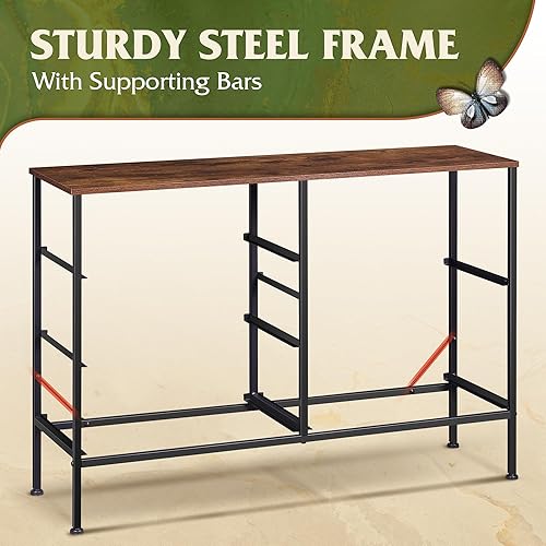 Miniatura 8 de WLIVE Cómoda para dormitorio con 5 cajones, con organizadores de cajones, cómoda de tela para sala de estar, armario, pasillo, guardería, estampado