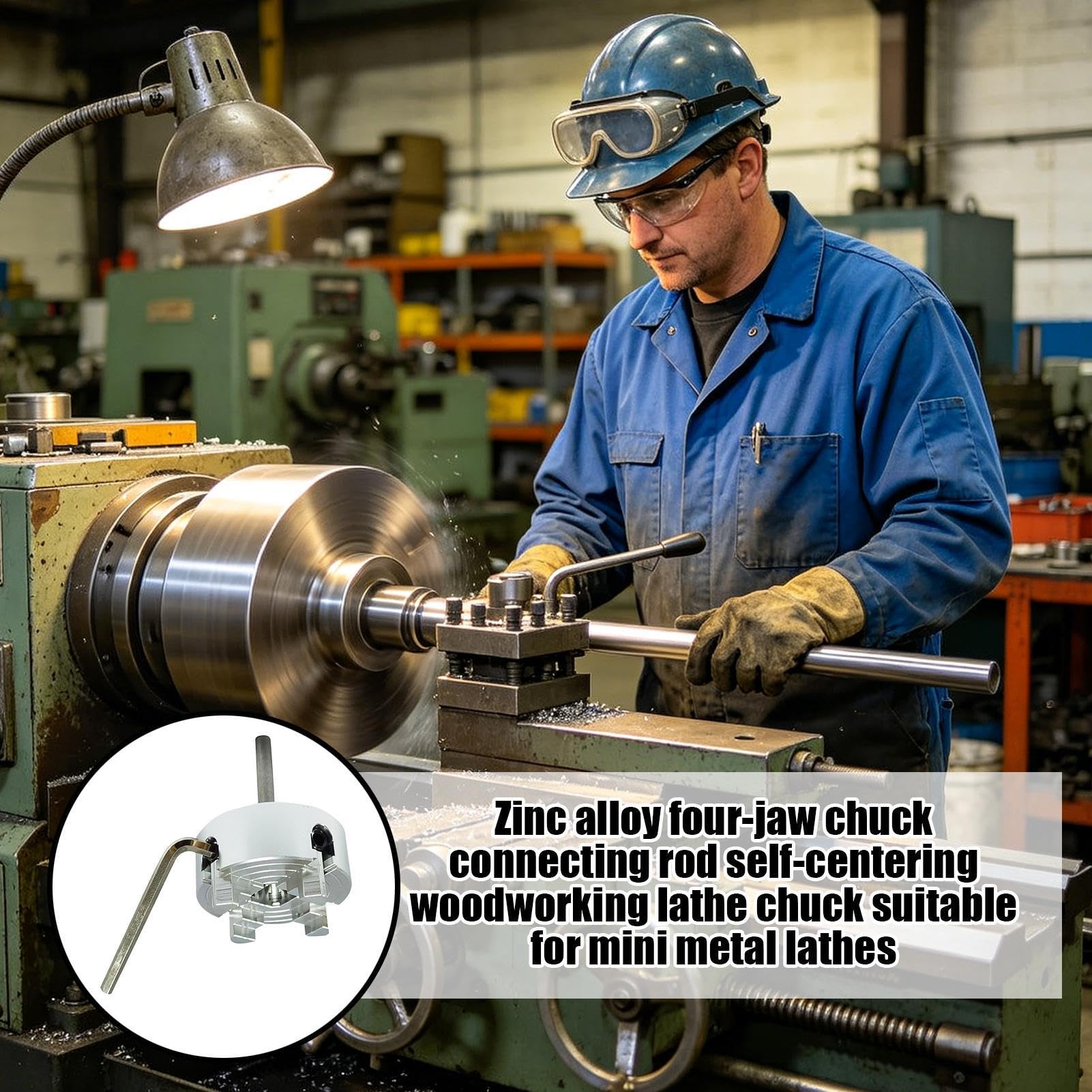 Drehfutter Elektrische Bohrmaschine Zubehör Ersatz Holz Drehfutter