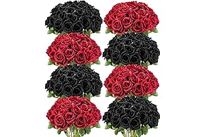 Artificial Roses in Bulk for Wedding Decorations: Crimson Elegance in Every Bloom