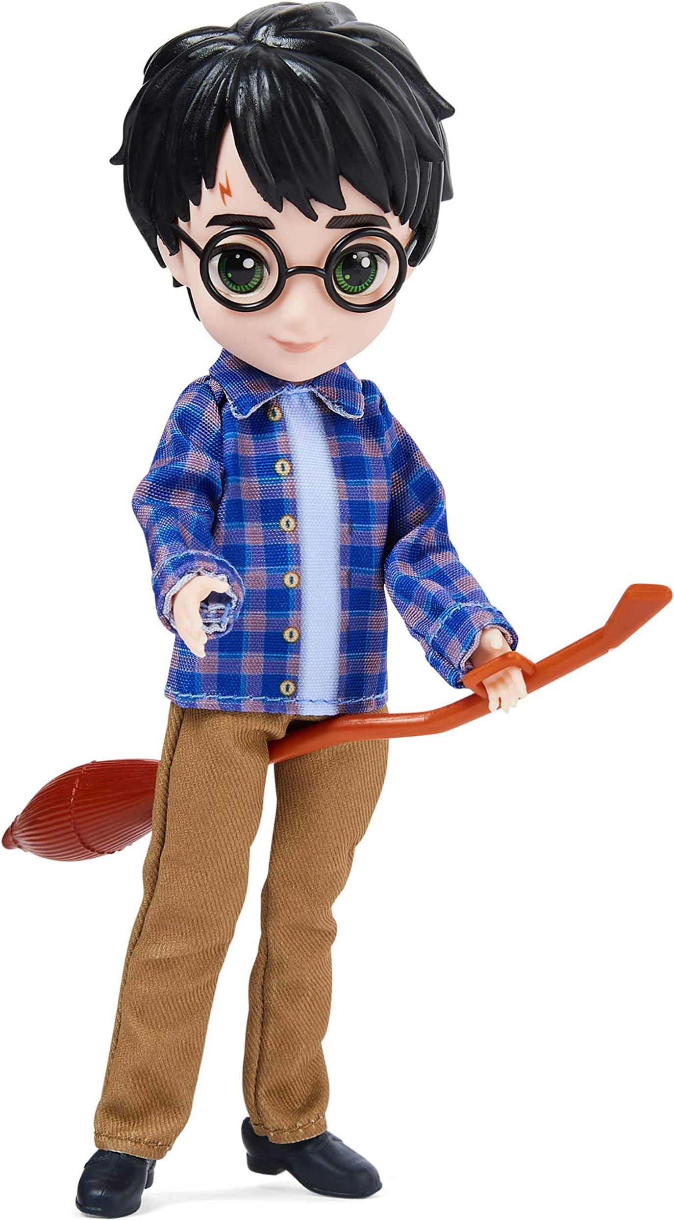 Wizarding World Harry Potter, 20.3-cm Harry Potter Doll Gift Set with Invisibility Cloak and 5 Doll Accessories, Kids’ Toys for Ages 6 and up