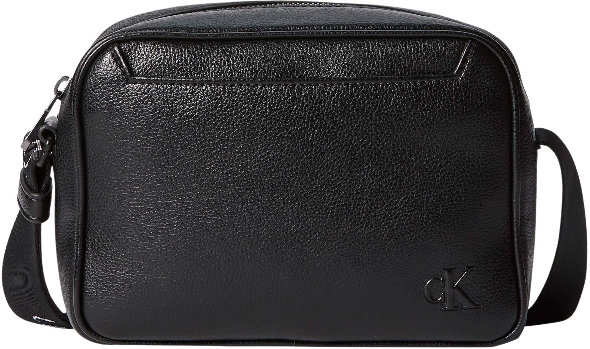 Calvin Klein Men's Webbing Strap Camera Bag LV04D3129G, BLACK, One Size