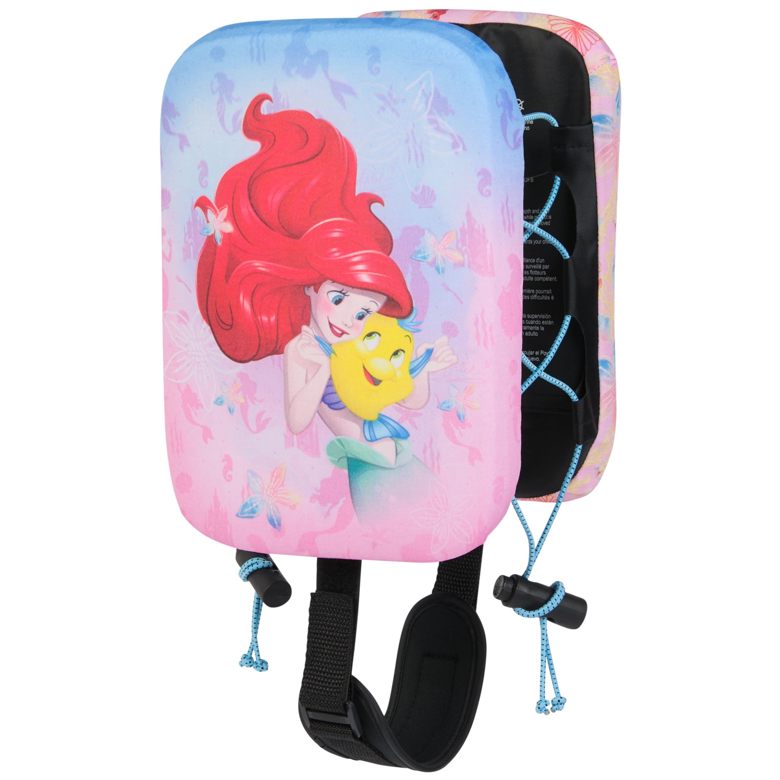 SwimWays Disney Princess Ariel Power Swimr - Gilet da nuoto per bambini, regolabile, per bambini, taglia M