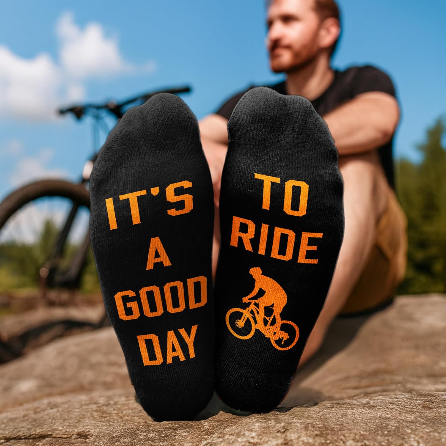 Biking, Hiking, Running, Camping Socks for Men, Women - Hiking, Running, Camping, Bike Accessories, Stocking Stuffers - Image 7