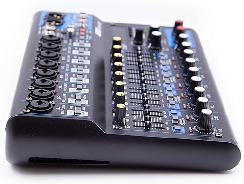 Miniatura 5 de EMB MX12BT 99 DSP Mezclador de audio de 12 canales Consola de mezcla MP3 escritorio de sonido con Bluetooth