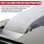 Calculatrice d'impression couleur deluxe Sharp EL2630PIII avec horloge et calendrier - Affichage 12 chiffres, 4,8 LPS, impression bicolore, idéale pour la comptabilité et la tenue de livres