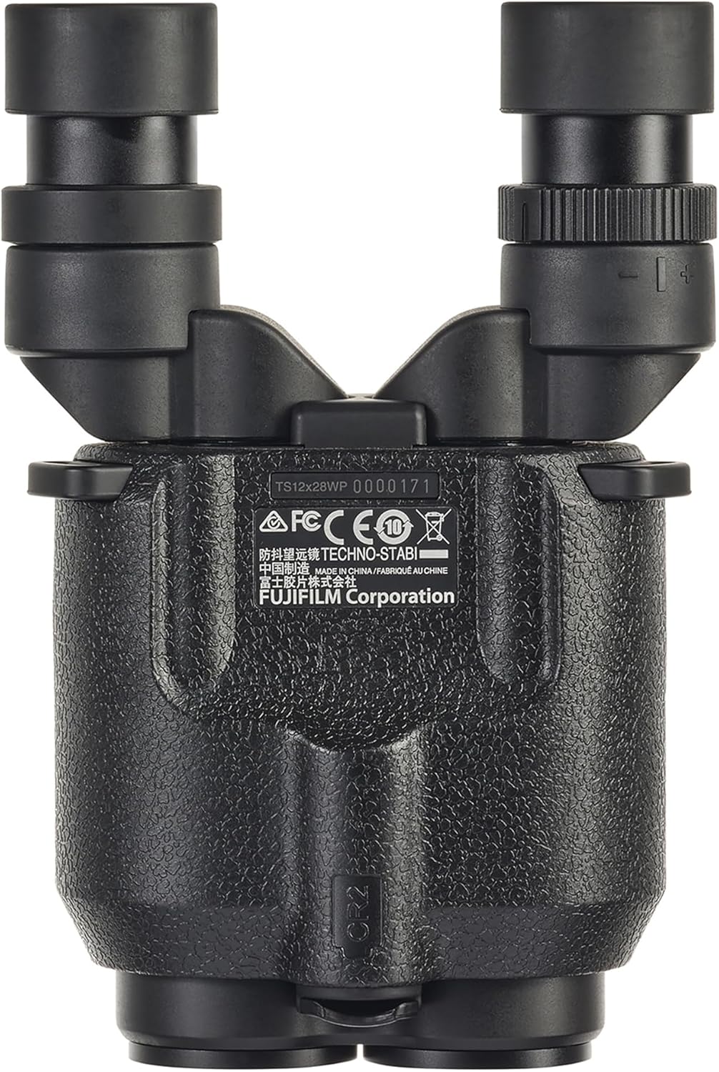 belakang view of Fujifilm Techno-Stabi TS 12x28WP Binocular