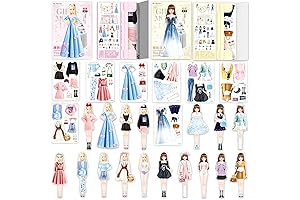 Magnetic Dress Up Paper Dolls for Girls Ages 8-12