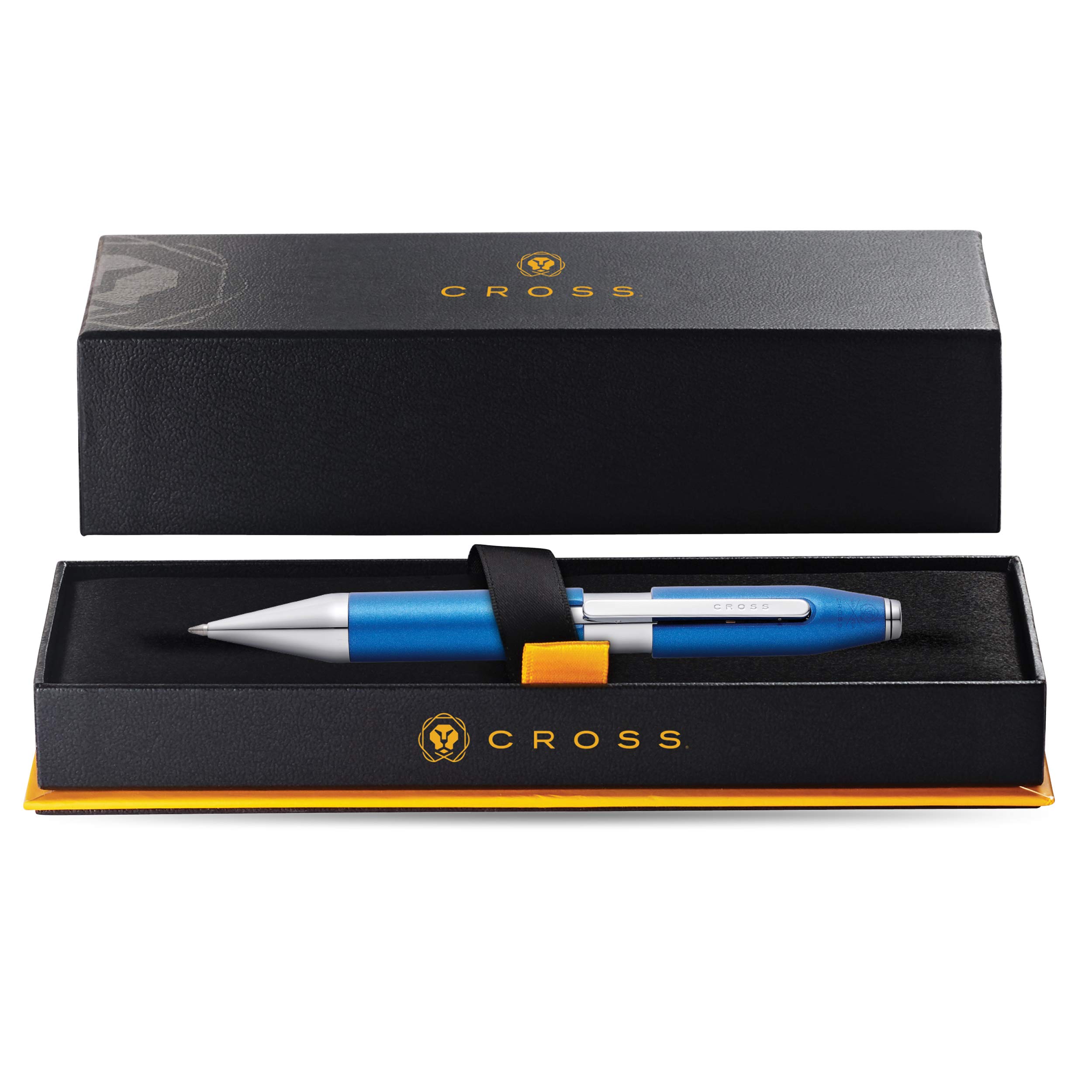 Amazon | クロス ボールペン 水性 エックス AT0725-4 コバルトブルー