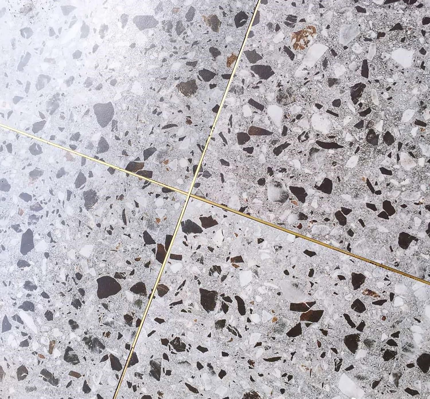 Floor Transition Strip, Extra Narrow Brass Seam Binder for Doorway Gap Covering, Wood to Tile Flooring Threshold Strip