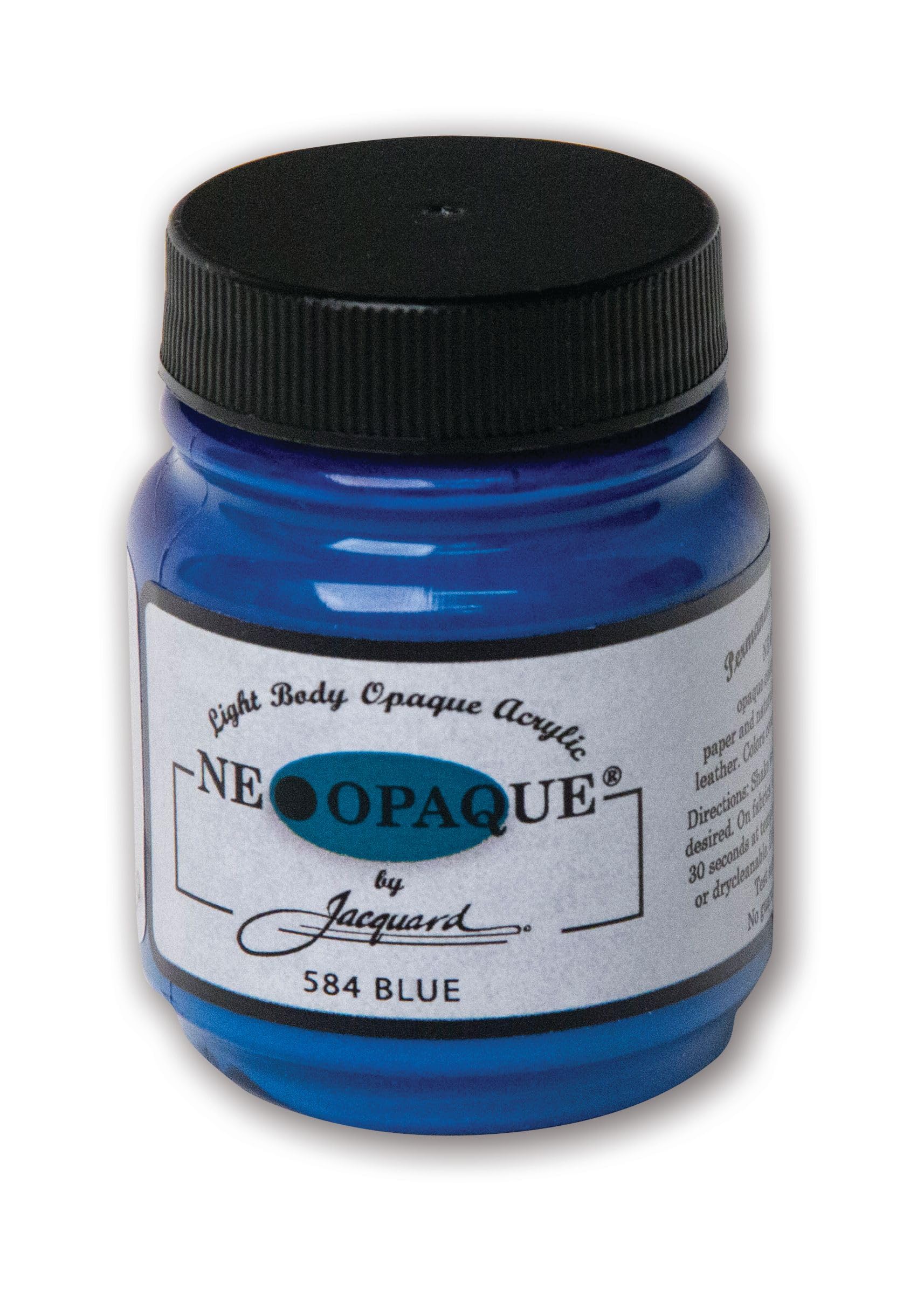 Jacquard Sneaker Series Neopaque Paints - Highly Pigmented , Flexible , Soft , for Use on a Variety of Surfaces - 66.54 ml - BLUE