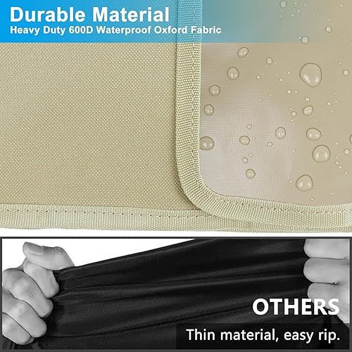 Vista 3 de Air Jade Cubierta de aire acondicionado para ventana, compatible con unidad de aire acondicionado en forma de U Midea, resistente al agua