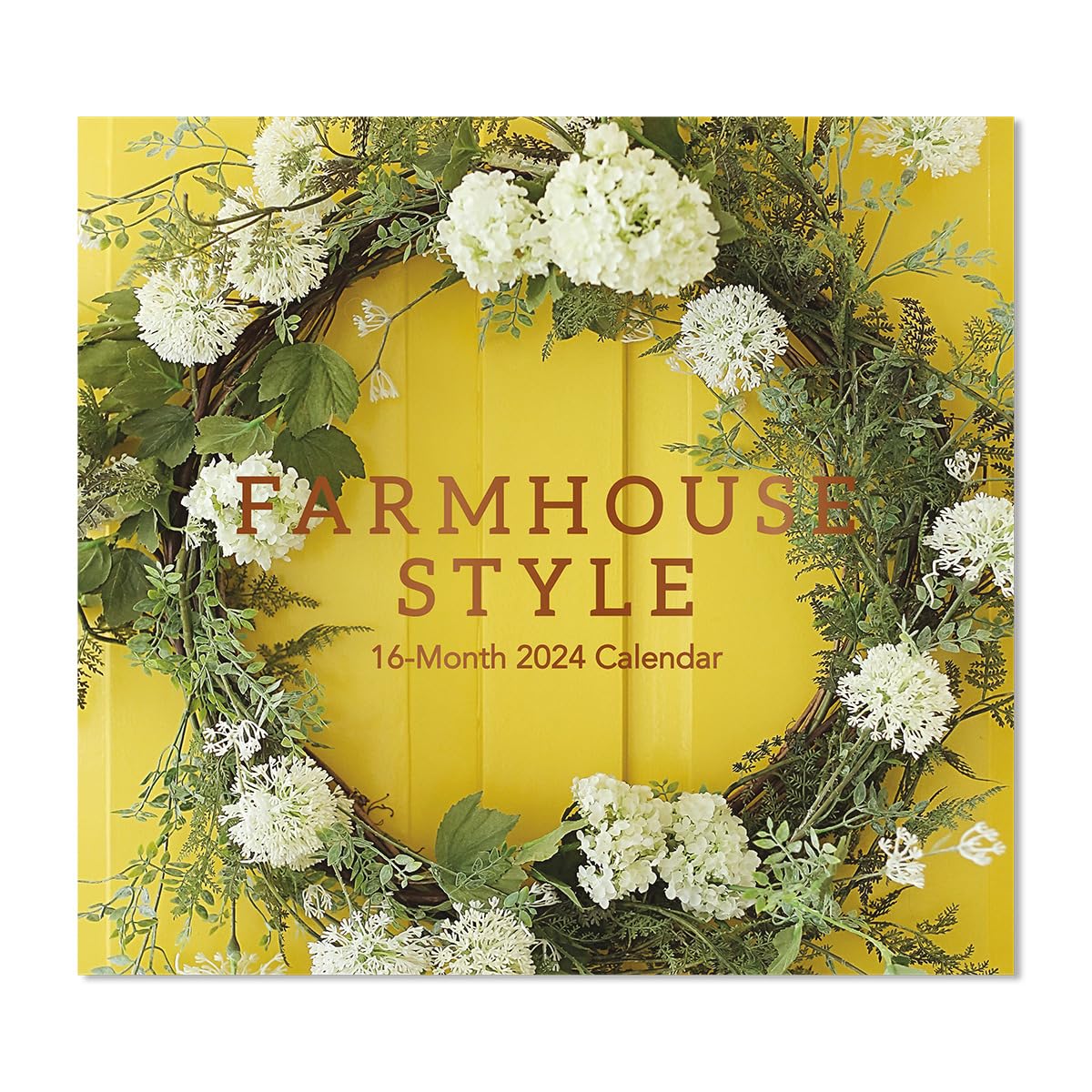 Photo 1 of Farmhouse Style 2024 Full Size Wall Calendar for Planning, Scheduling, and Organizing