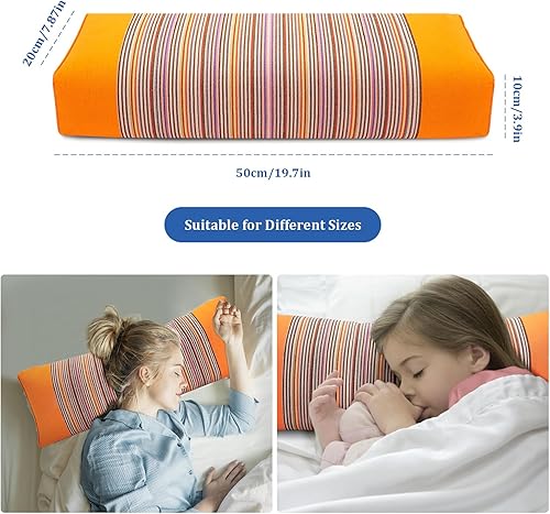 Miniatura 10 de Almohada de trigo sarraceno, almohada de cuello de trigo sarraceno con cremallera, almohada de trigo sarraceno natural, almohada con funda de