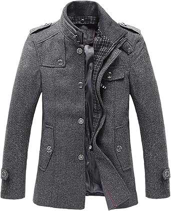 Mens military peacoat Clearance