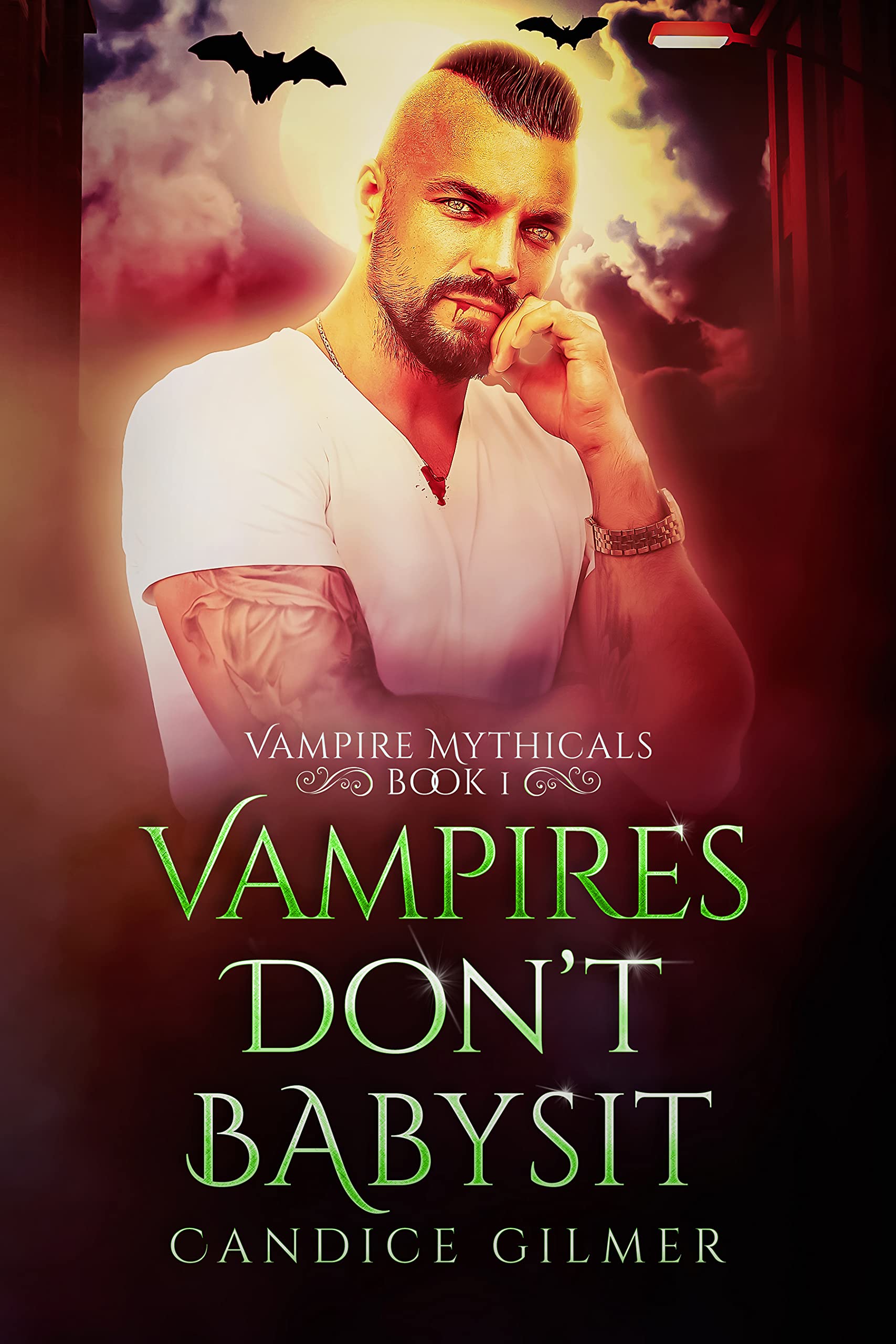 Cover of Vampires Don't Babysit