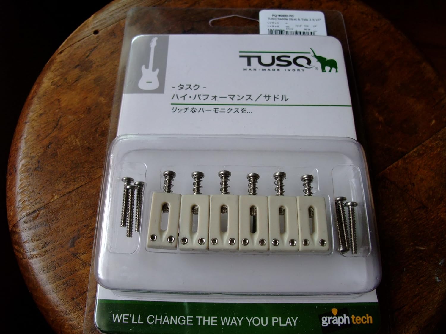 Graph Tech Tusq Elec Saddle Vintage Strat Set PQ-8000-F0