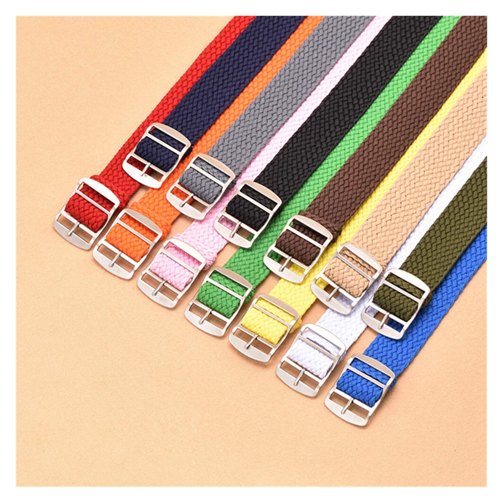 MGHN Cinturino Nato 14mm 16mm 18mm 20mm 22mm Nylon Cinturino in Tela Cinturino  Cinturino da Uomo in Tessuto Braccialetto Bracciale (Band Color : Red, Band  Width : 16mm) : Amazon.it: Moda