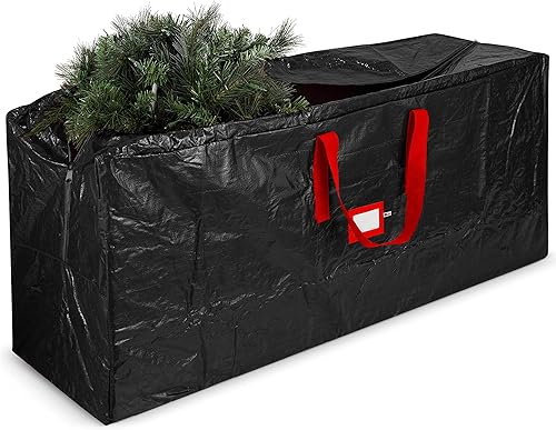 Vista 26 de Bolsa de almacenamiento Zober para árbol de Navidad artificial, almacena árboles de hasta 9 pies de altura, también puede almacenar inflables