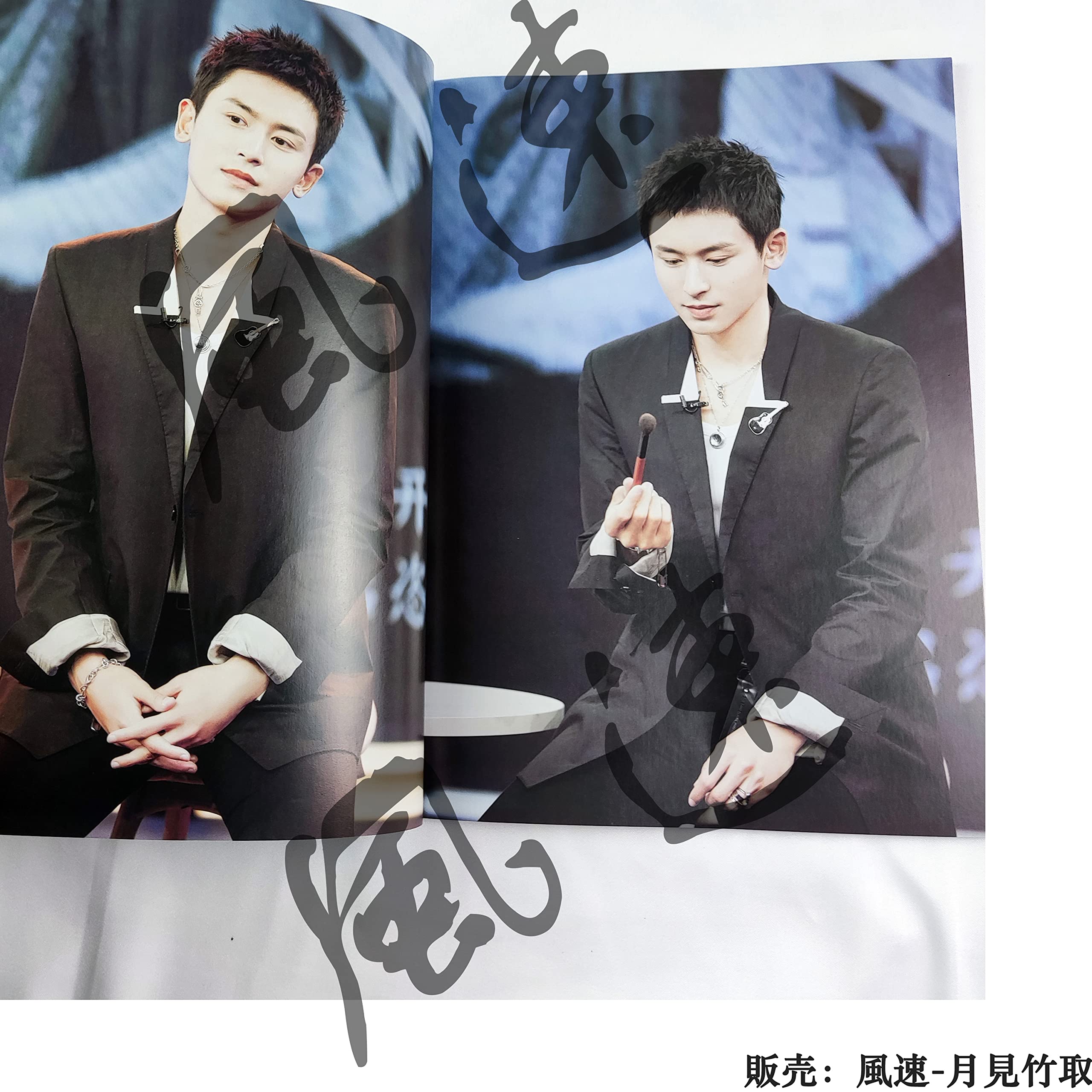 Amazon.co.jp: 月見竹取 張哲瀚 チャンジャーハン 写真集 64P