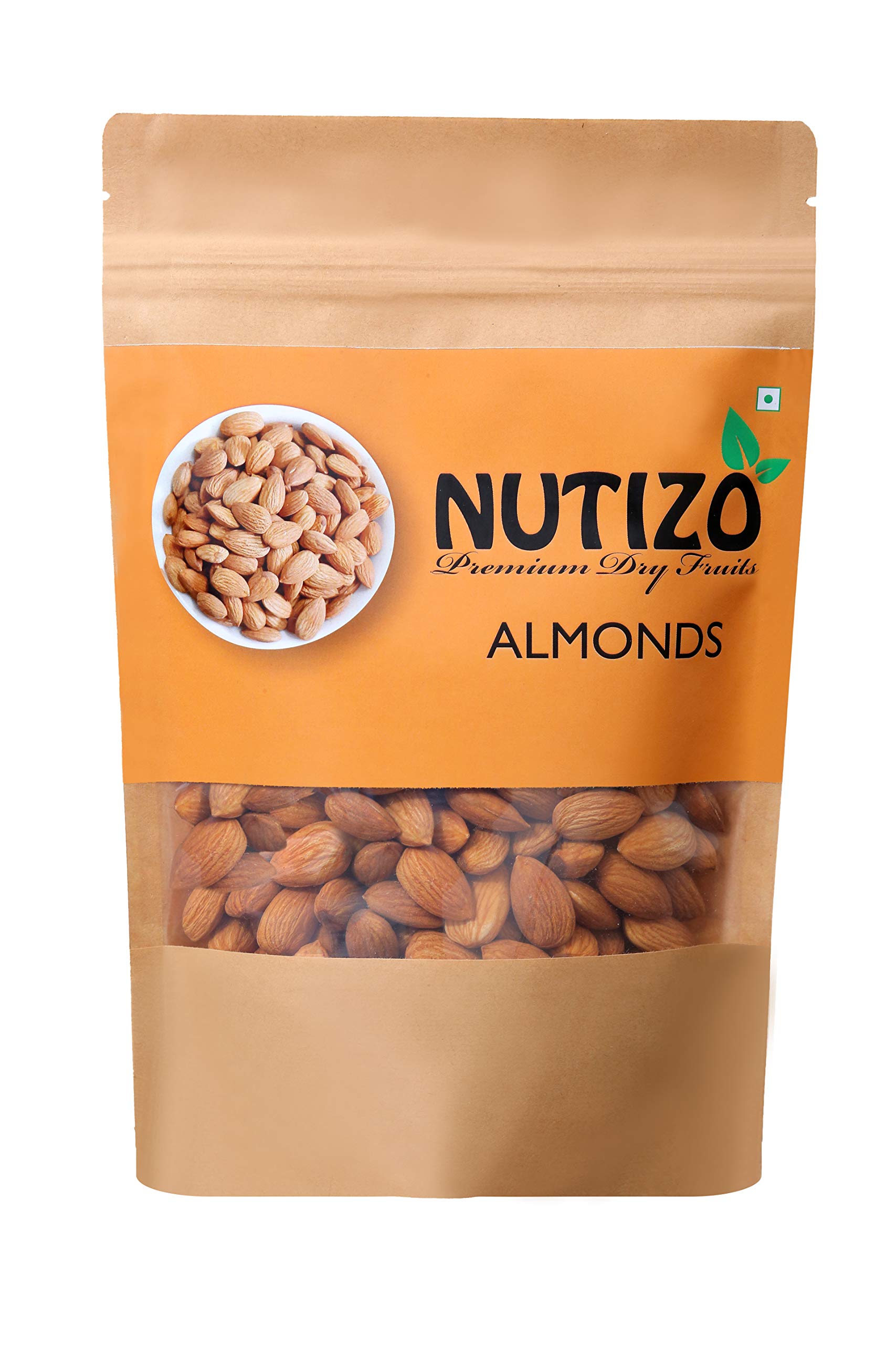 Nutizo Whole Almonds 1Kg / Almond Dry Fruits