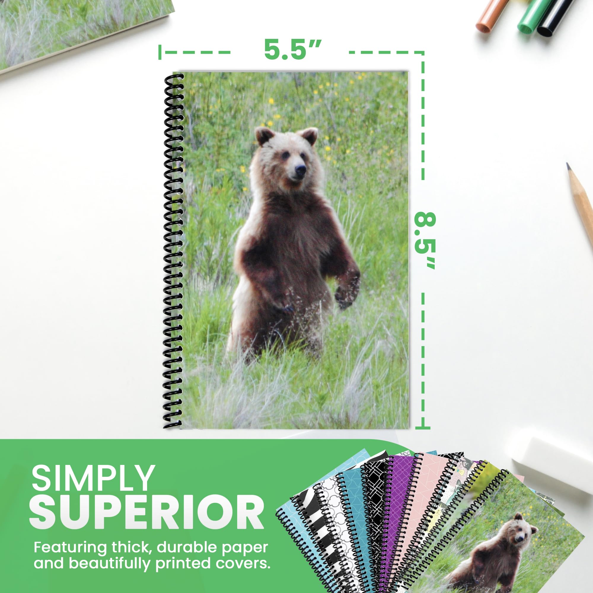 The Superior Register Checkbook & Debit Card Ledger - 4-Pack Variety, Standard Size
