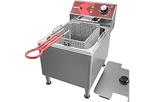 Best Commercial Grade Electric Deep Fryer with Extra Large Basket
