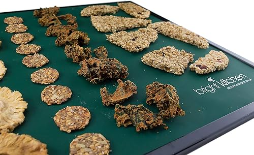 Miniatura 7 de 3 hojas antiadherentes de silicona para Tribest Sedona Deshidratador Combo Classic P9000 + P9150 galletas enrollables de frutas sin teflón