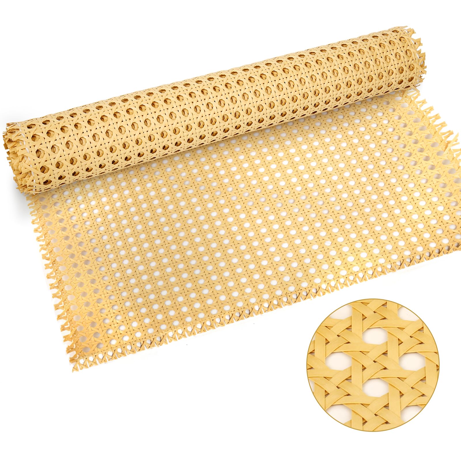1 Rotolo di Nastro in Rattan, 40 X 100 cm, In Vimini, Decorazione per Sedie in Rattan Intrecciato, Impermeabile, per Mobili Fai da Te, Sedie E Armadi