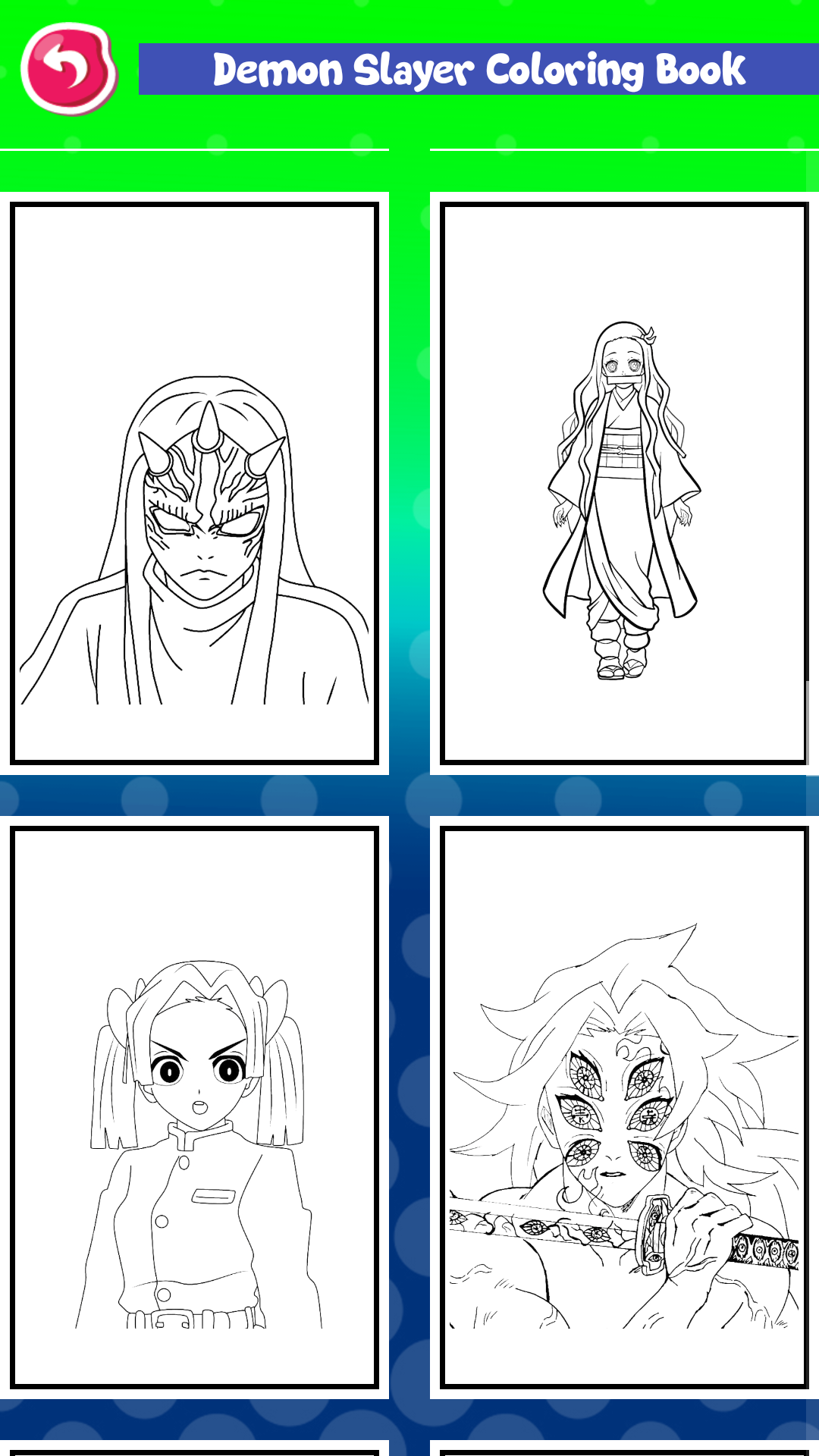 Painting Glitter Demon Slayer Coloring Book - App on Amazon Appstore