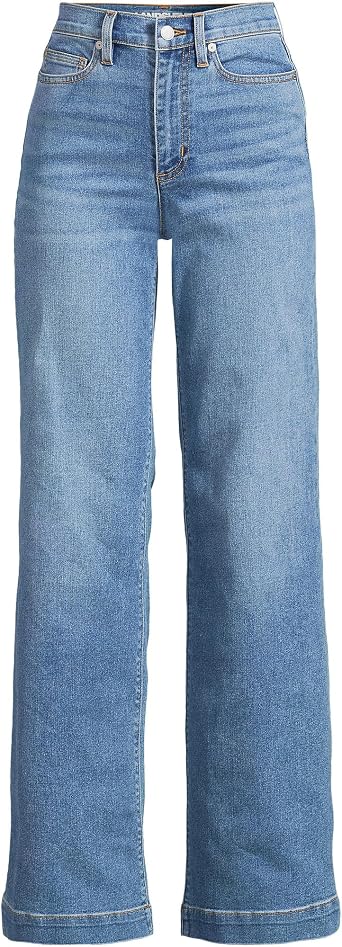 Women's TencelTM Fiber High Rise Wide Leg Pants