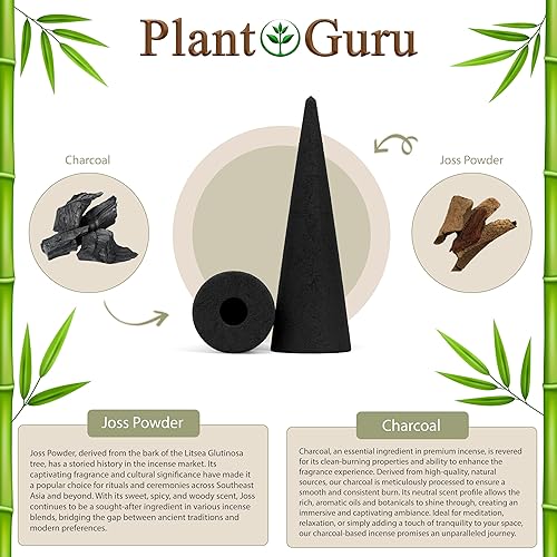 Miniatura 4 de 100 conos de incienso de carbón sin perfume de 2 pulgadas 100 naturales en blanco ideal para hacer incienso de aromaterapia de bricolaje quemador de