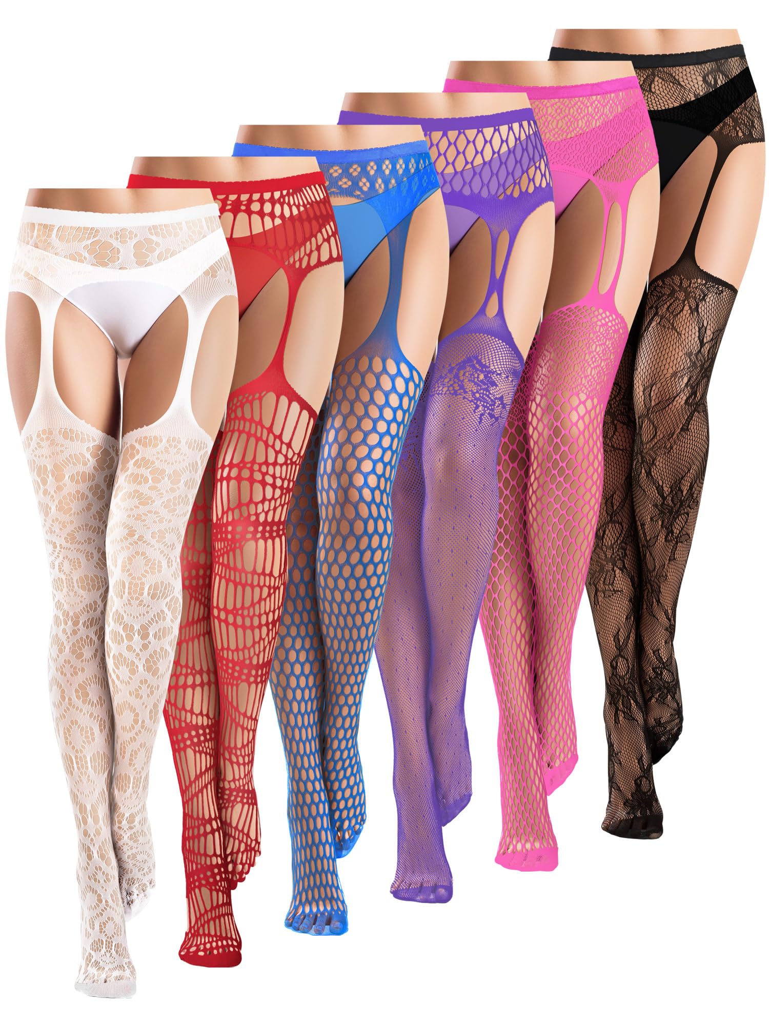 Geyoga womens Fishnet Fishnet