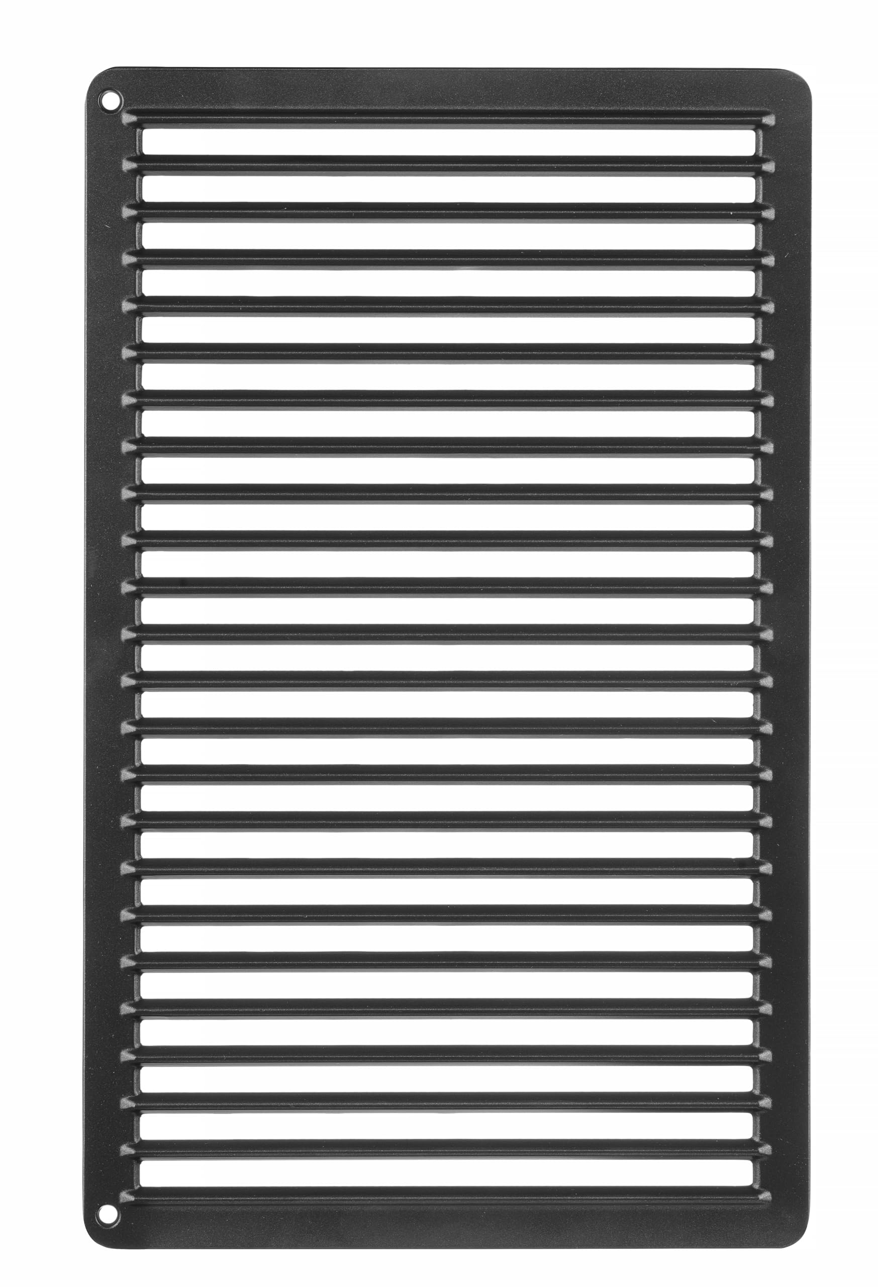 HENDI Griglia per grill GN 1/1, scanalata, CONVECTOMAT, per l'uso in forno, barbecue, per cuocere, grigliare, rivestimento antiaderente in PTFE, resiste fino a 200°C, 530x325x(H)15mm, alluminio
