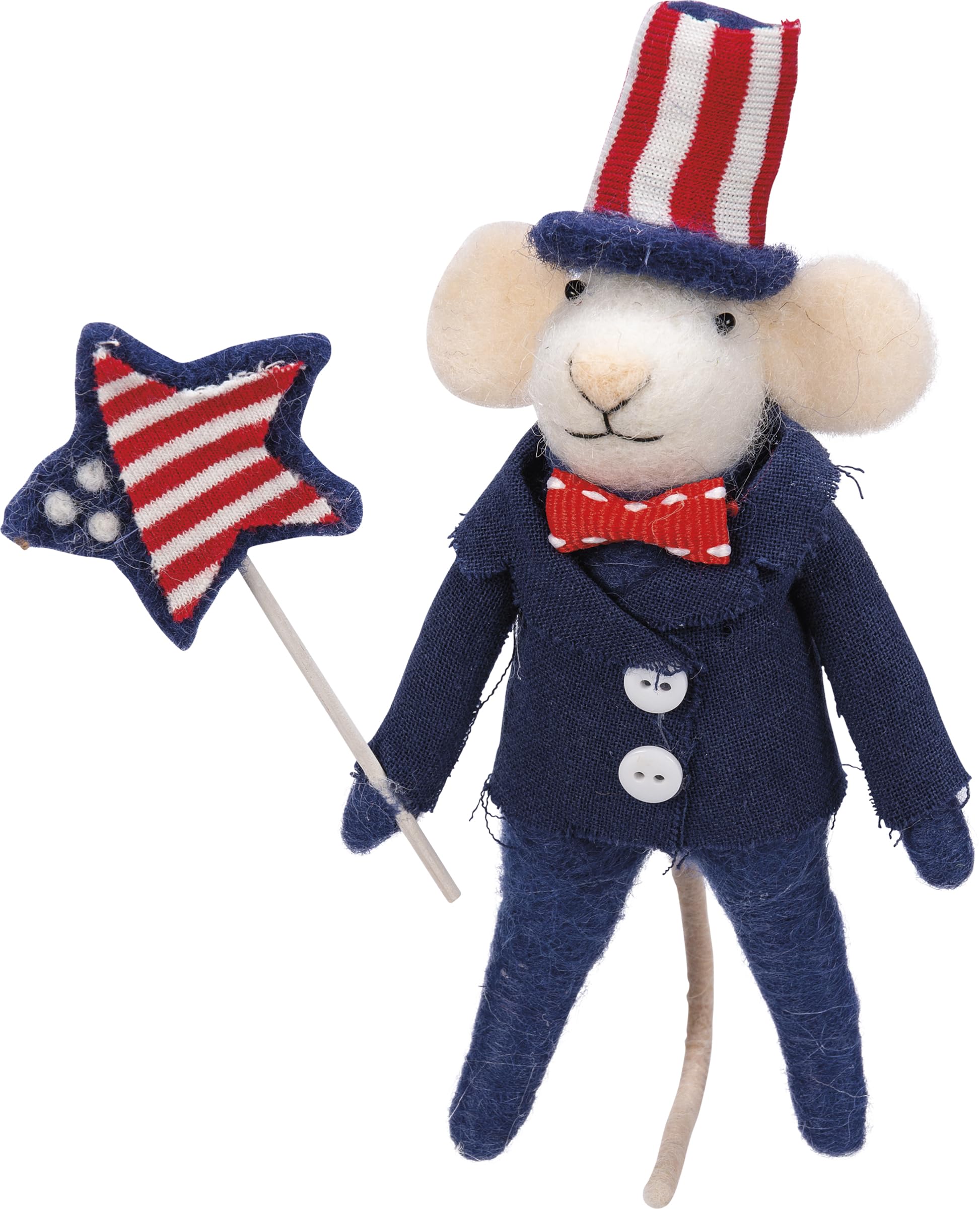 Primitives by Kathy Critter - Uncle Sam Mouse