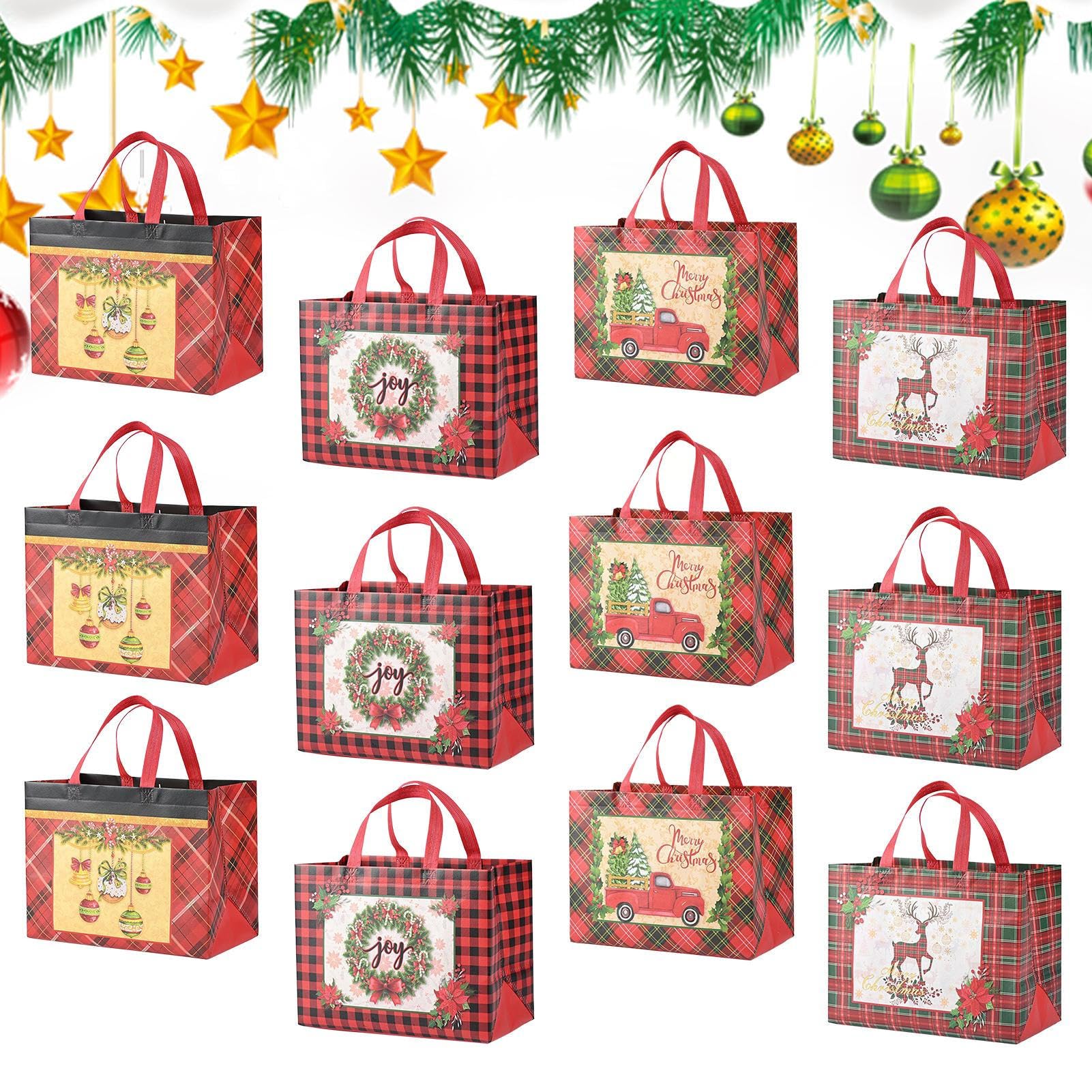 Aliments au chocolat préservés avec ces sacs de Noël à poignées rigides - 8