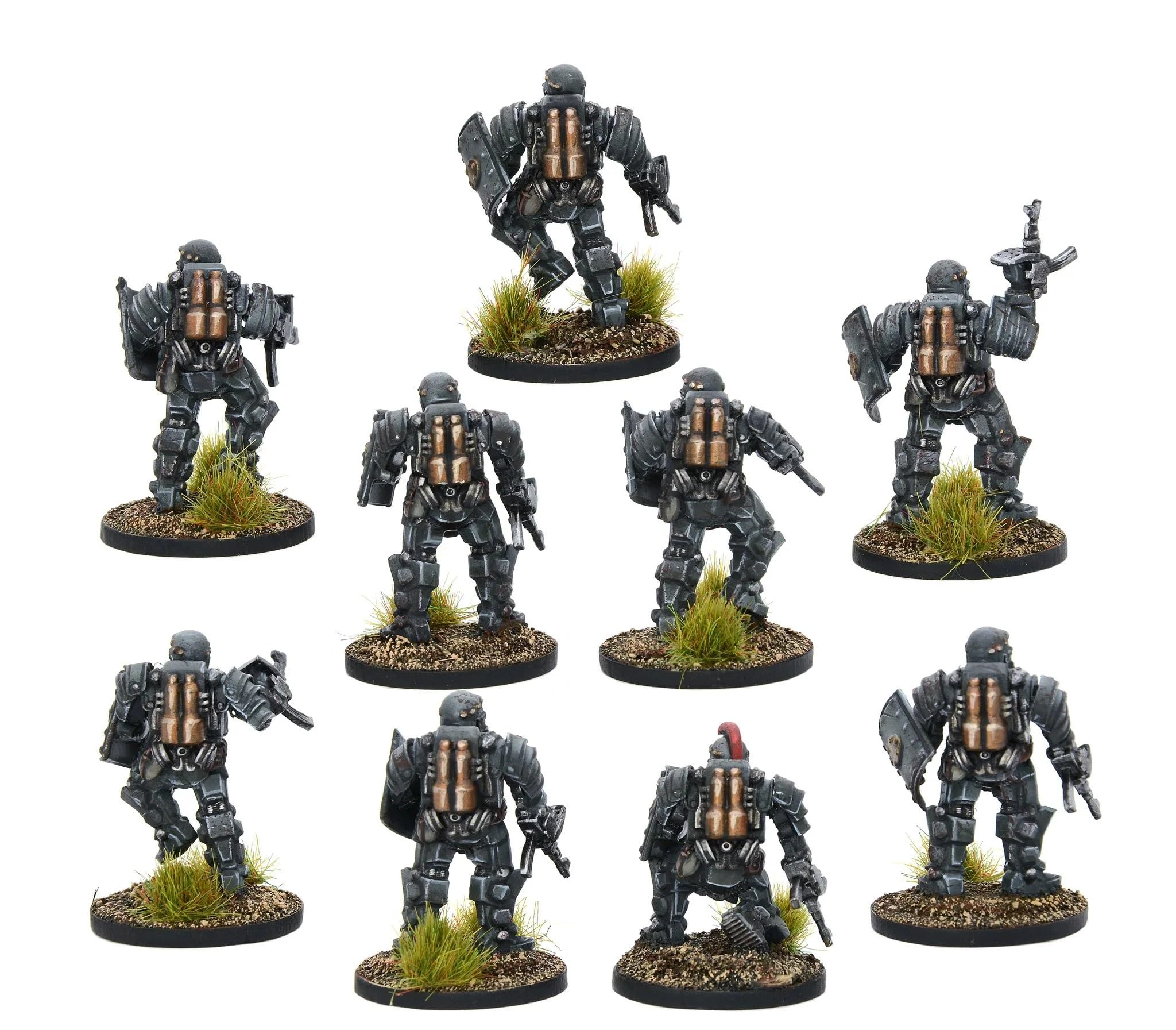 Konflikt'47 Warlord Games Italian Centurion Heavy Infantry Squad