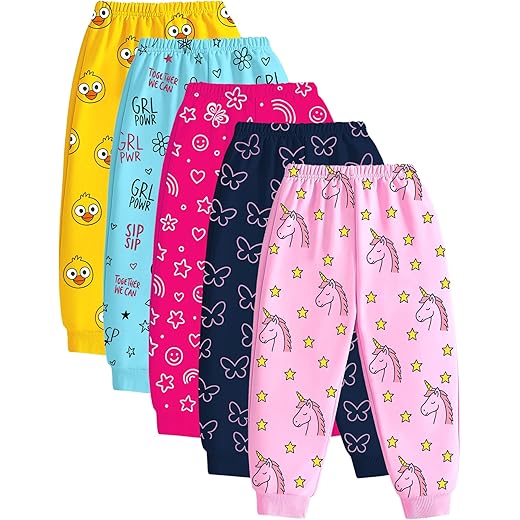 Girls Pyjamas Set - Pack of 5