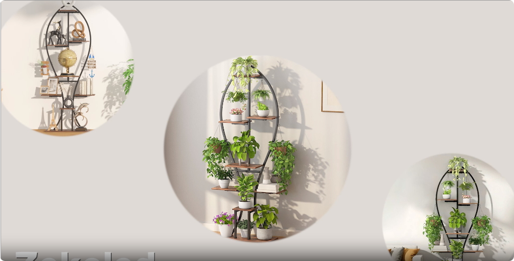 Amazon.com: Zekoled Plant Stand Indoor with Grow Lights