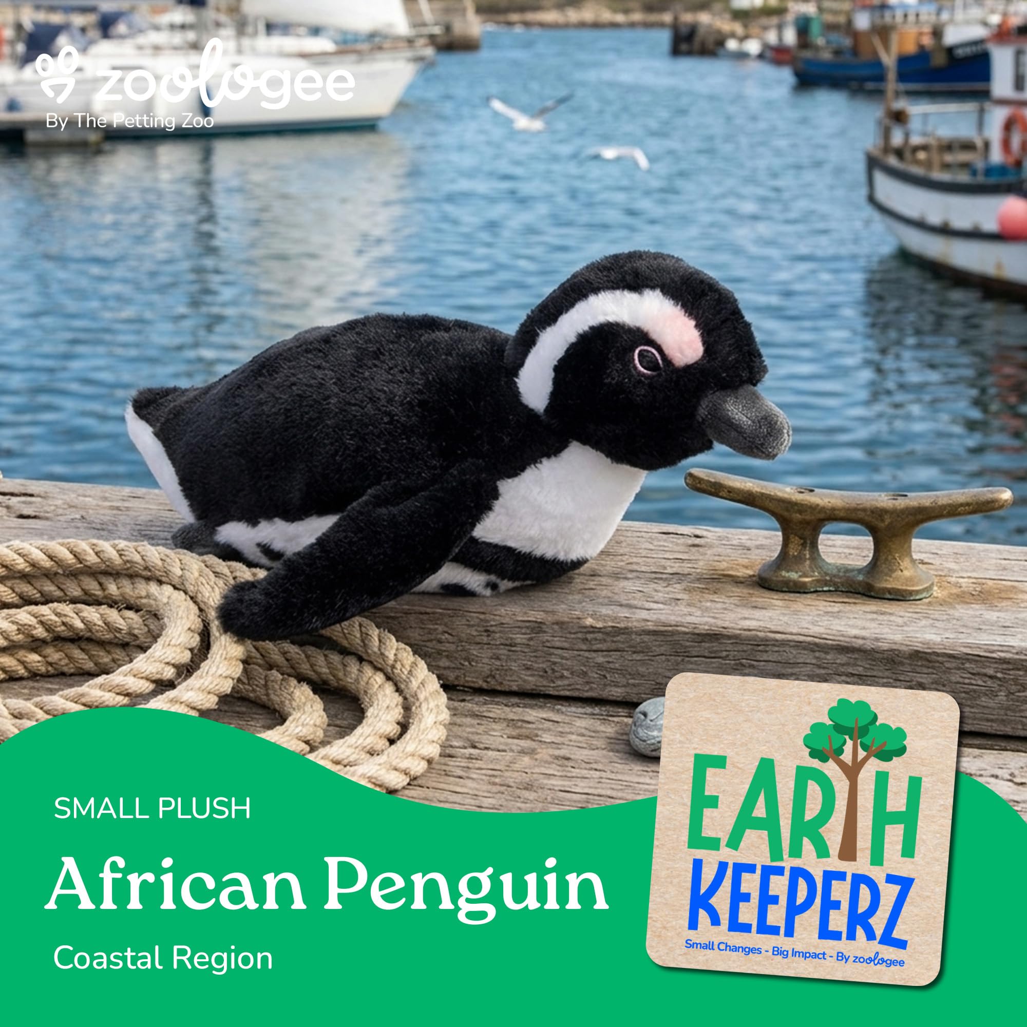 Amazon.com: The Petting Zoo ABF Swimming Penguin Stuffed Animal