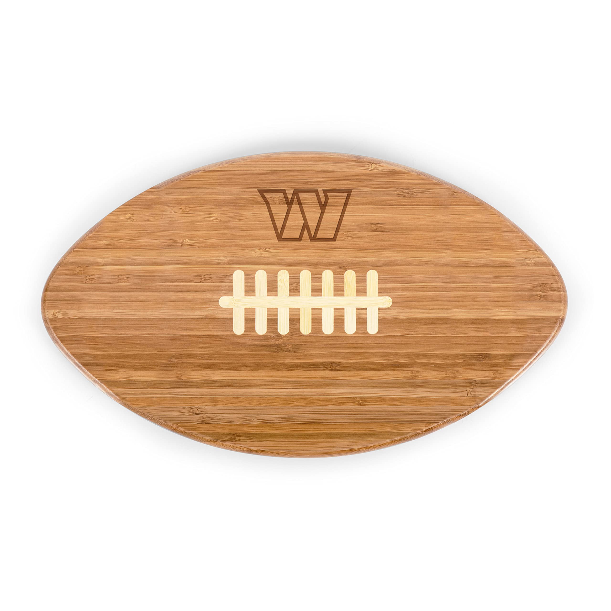 PICNIC TIME NFL Touchdown! Football Cheese Board, Novelty Charcuterie Board, Serving Platter, Cheese Boards Charcuterie Boards, Wood Cutting Board, (Bamboo)