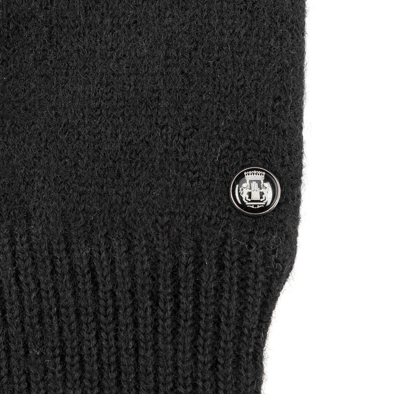 Roeckl Walkhandschuhe Lederinnenhand 21013-502 Herren Handschuhe Schurwolle (9.5, schwarz) Fashion